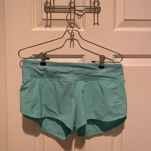 Blue Green Lululemon Shorts